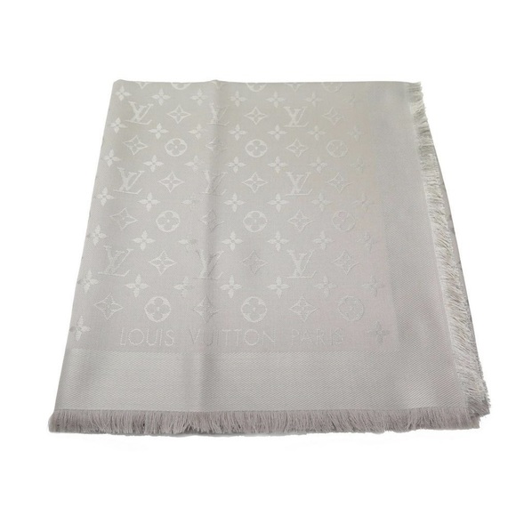 Authentic LOUIS VUITTON Verone/Beige Shawl Scarf - Picture 1 of 3